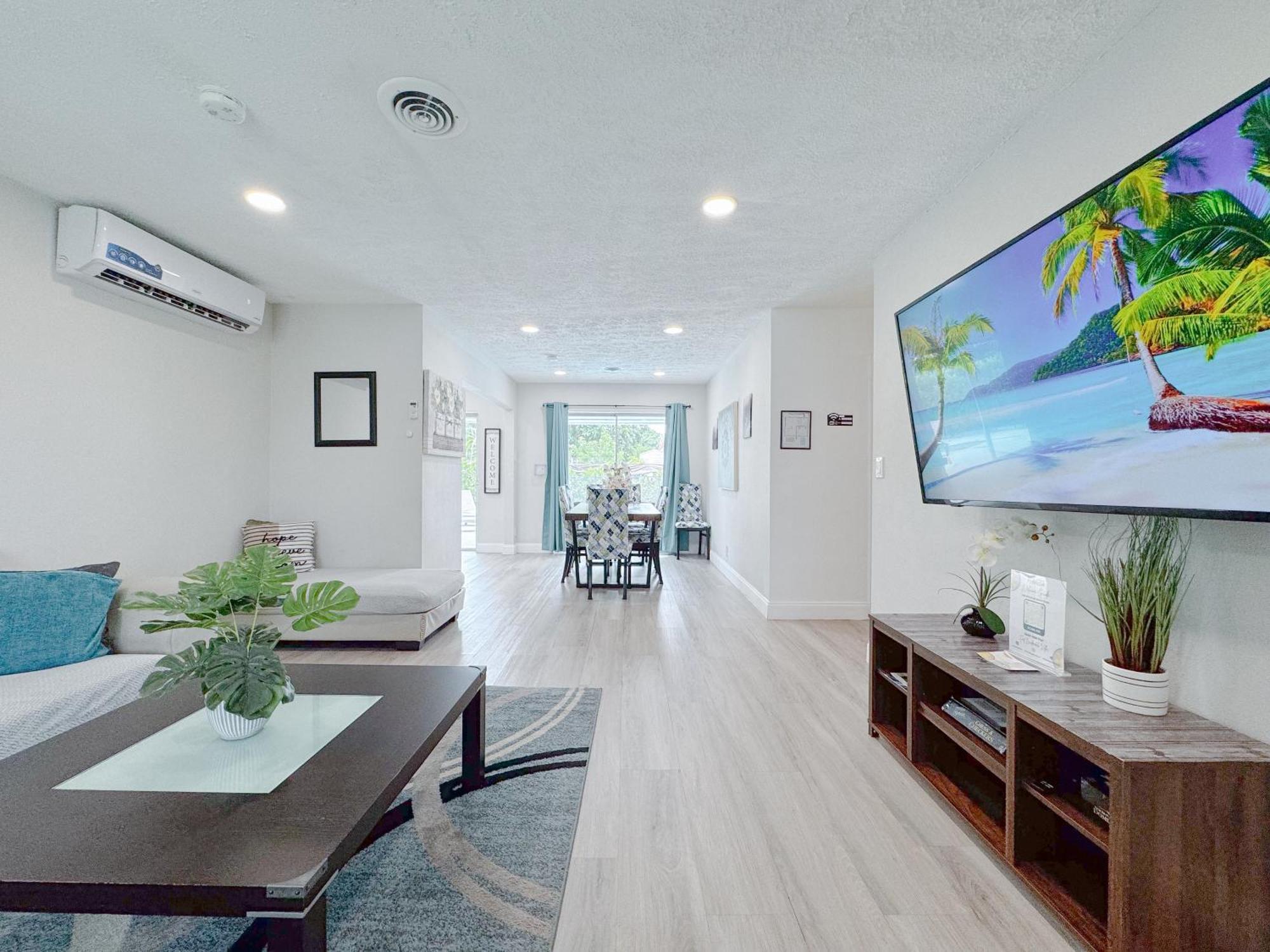 Tropical Villa Pool Courtyard & Garden View Fort Lauderdale Exterior foto